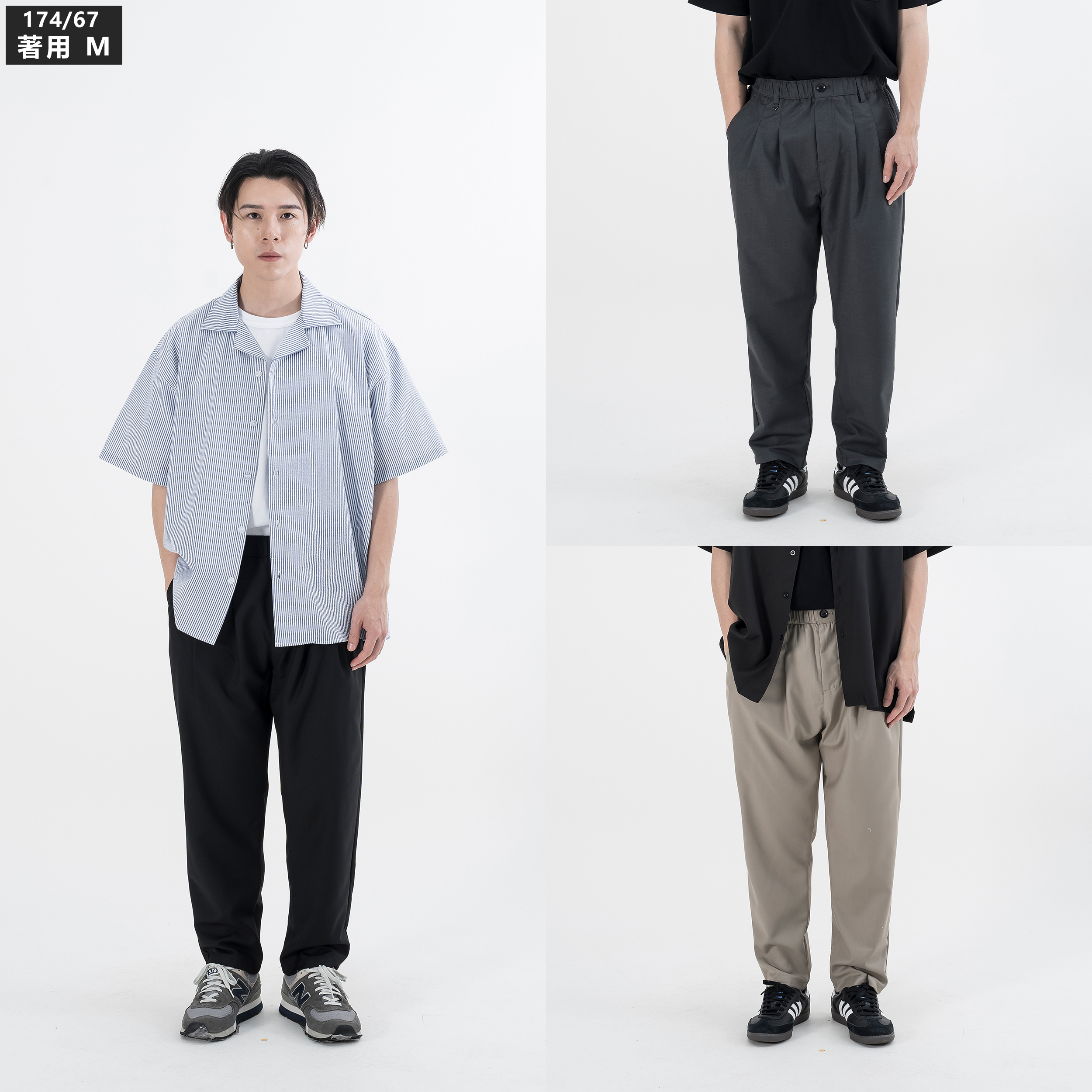 AGILITY Classic Pleated Pants 褶線 修身 西裝 九分長褲 [AC9]
