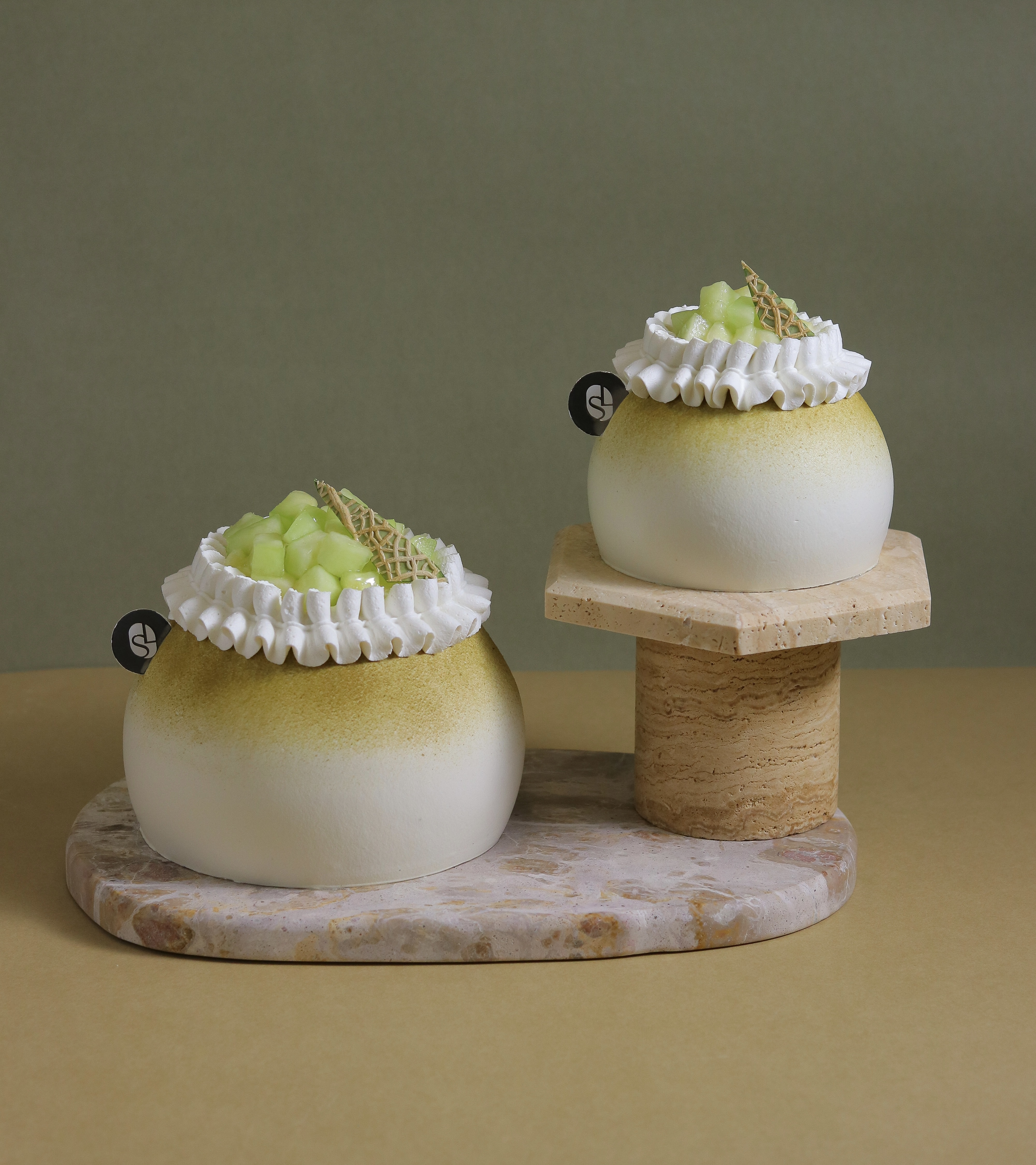 靜岡蜜瓜茉莉花蛋糕