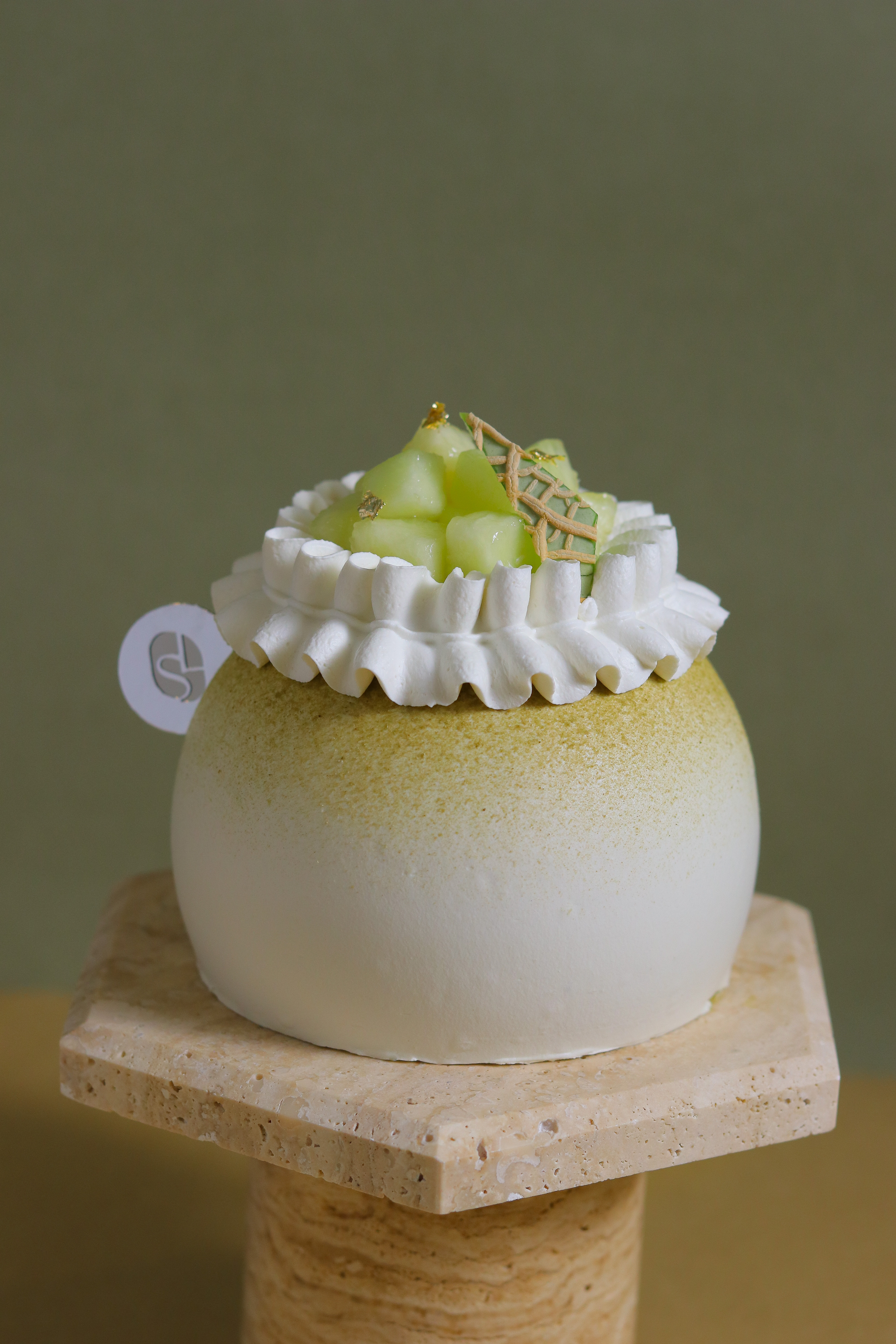 靜岡蜜瓜茉莉花蛋糕