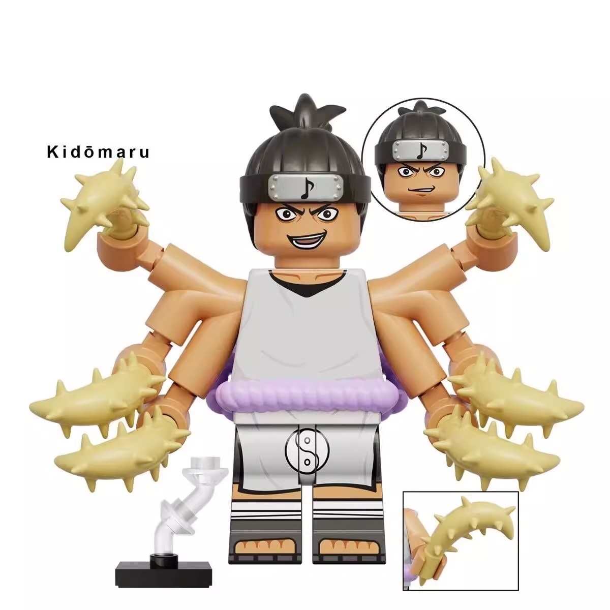Naruto Kidomaru Minifigures Minifigs Fit Lego K2098A