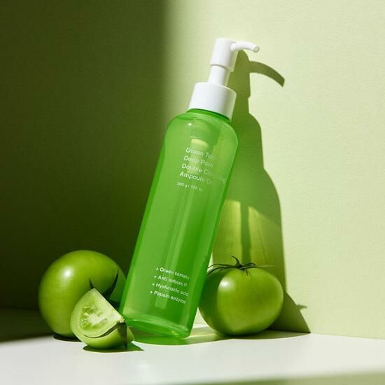 [ SUNGBOON EDITOR ] Green Tomato Deep Por Double Cleansing Ampoule Oil 200ml