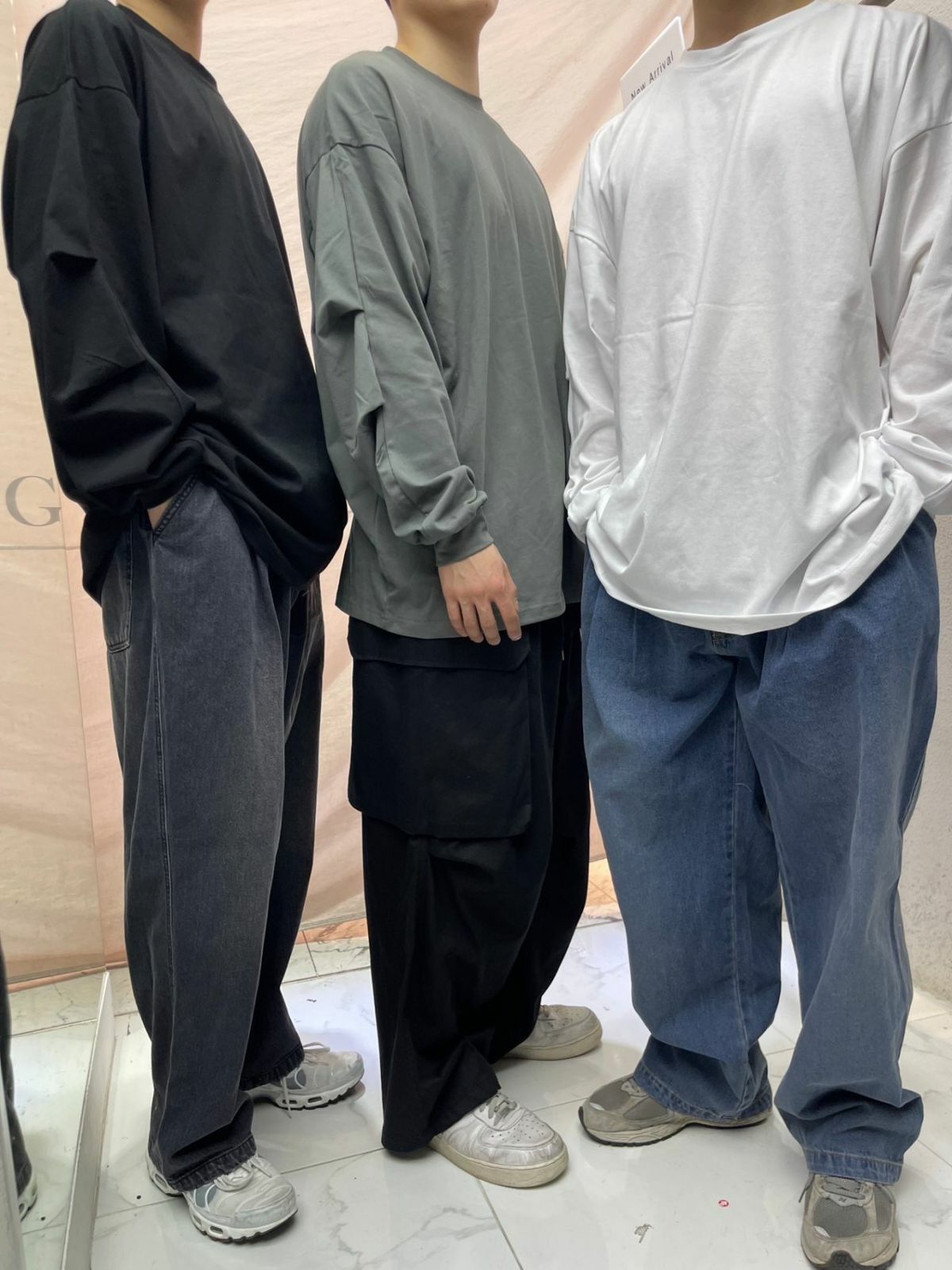 淨色長袖衫 GLAMOUR-004T