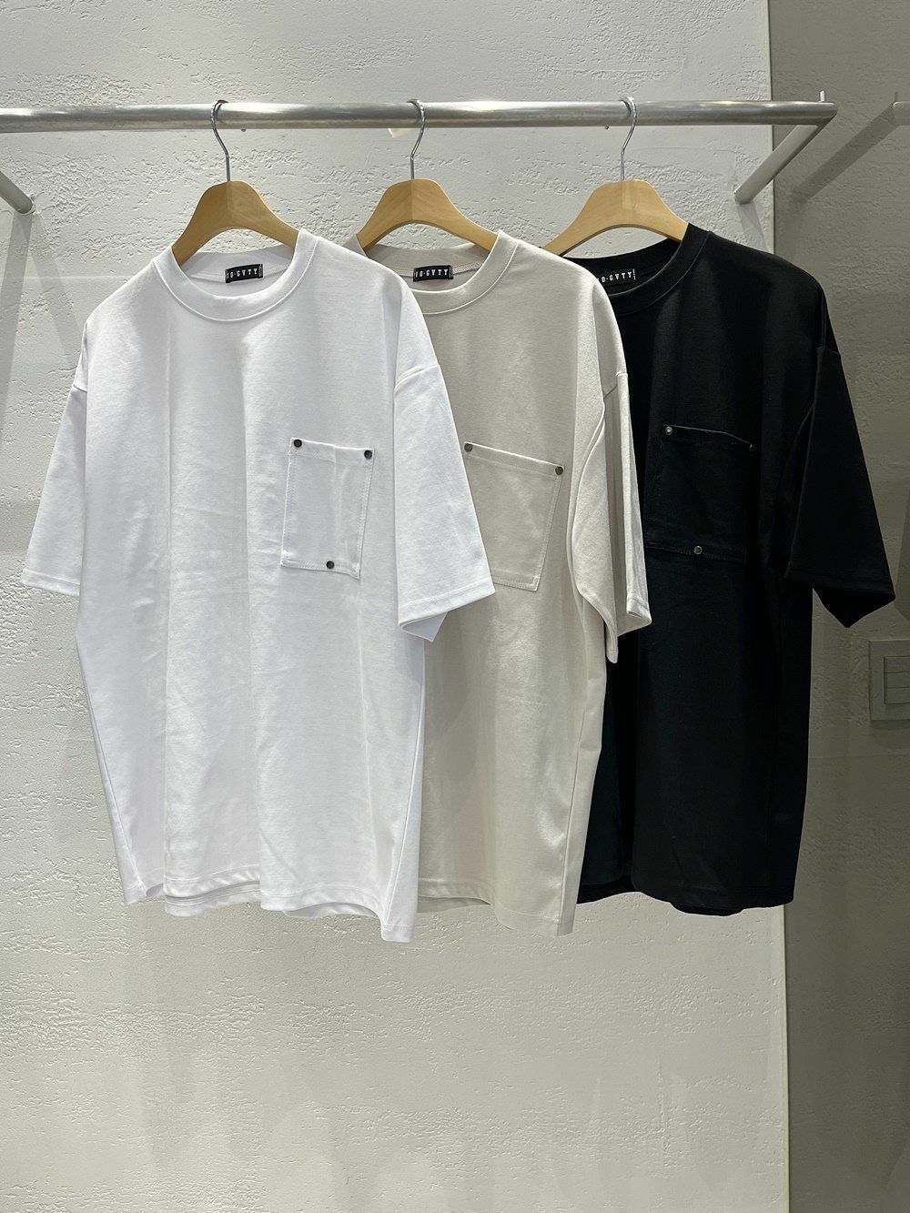 淨色袋口短袖Tee 10.GVTY-0108T