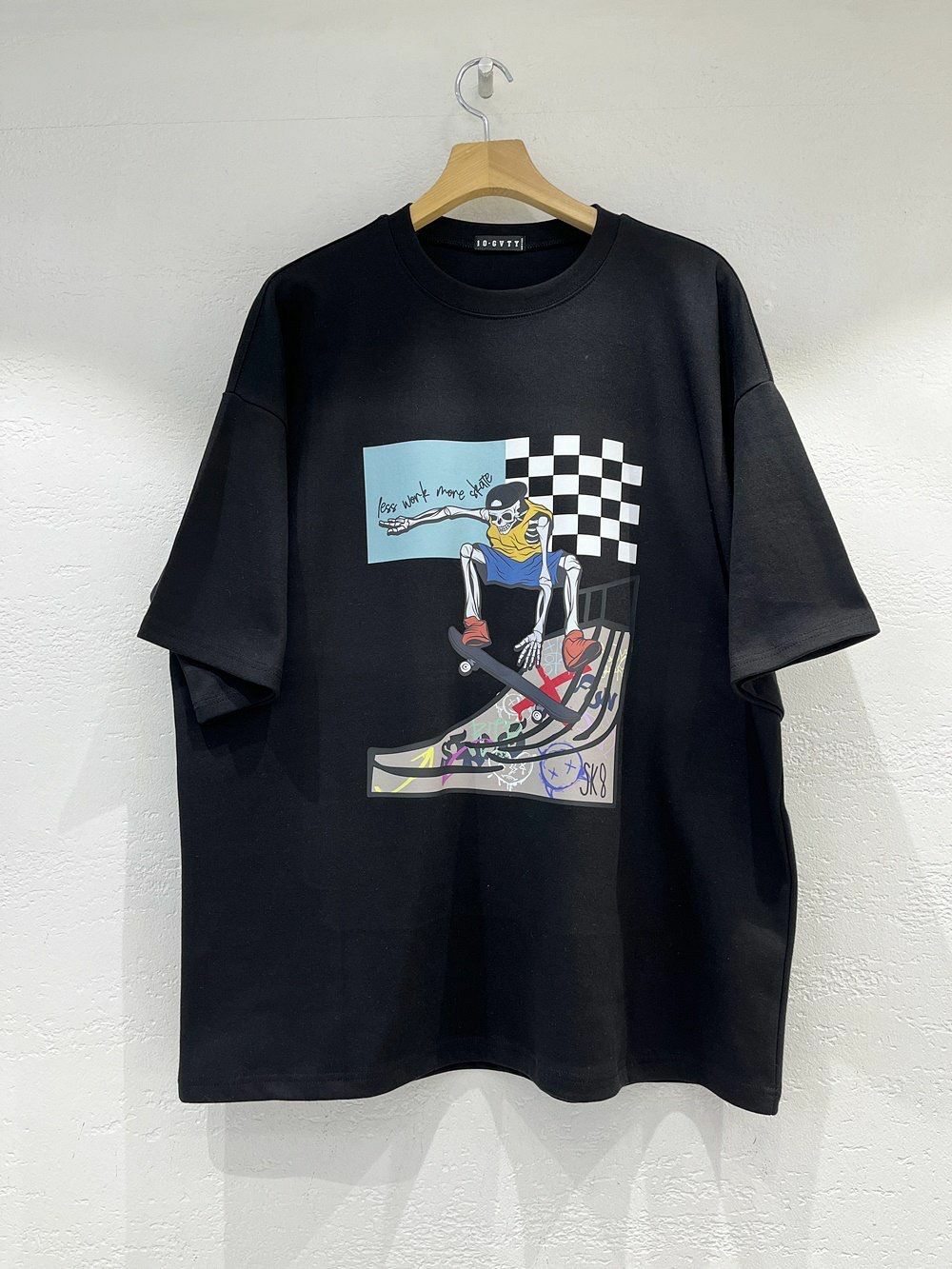 OverSize圖案短袖Tee 10.GVTY-0112T