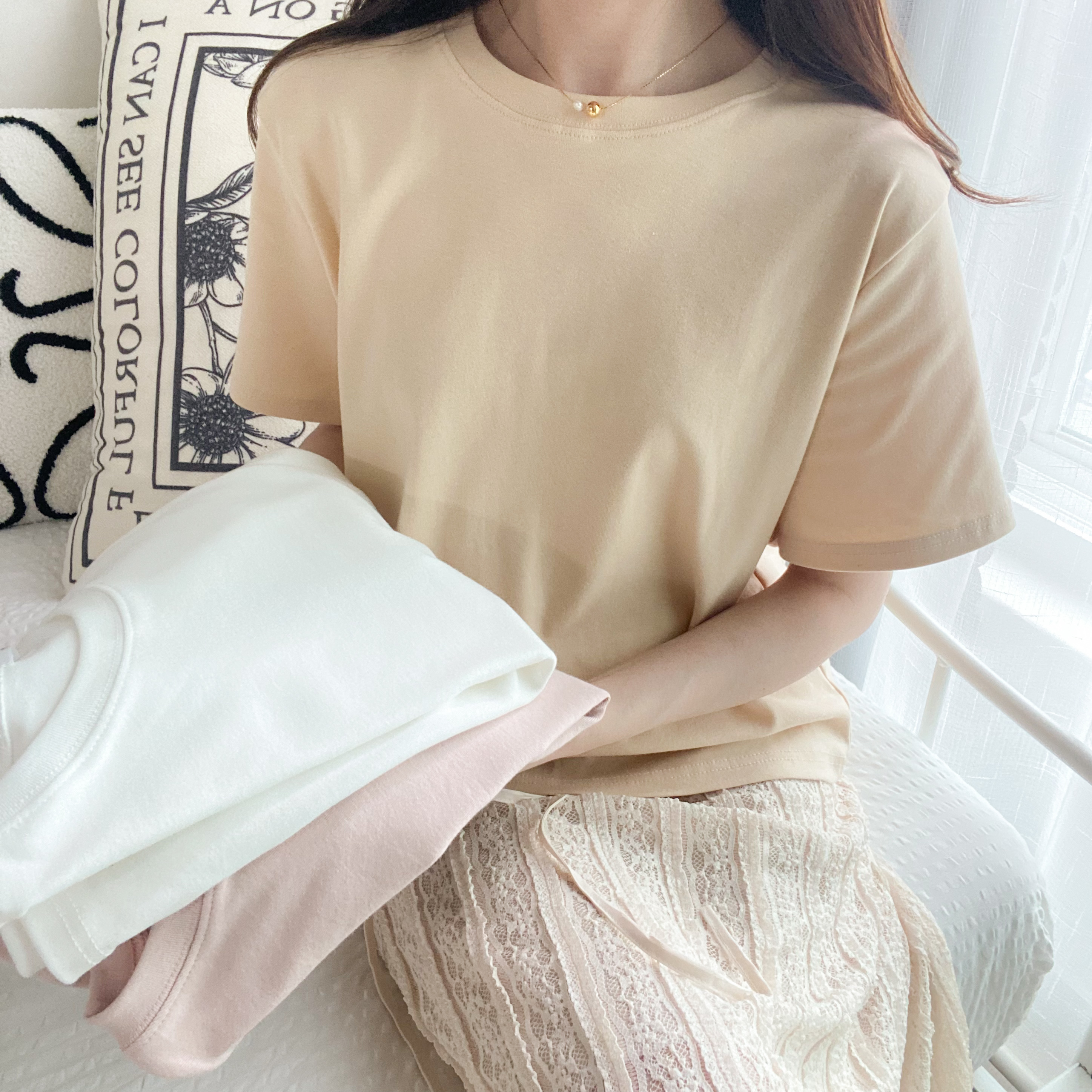 <自家設計系列>免打底basic tee