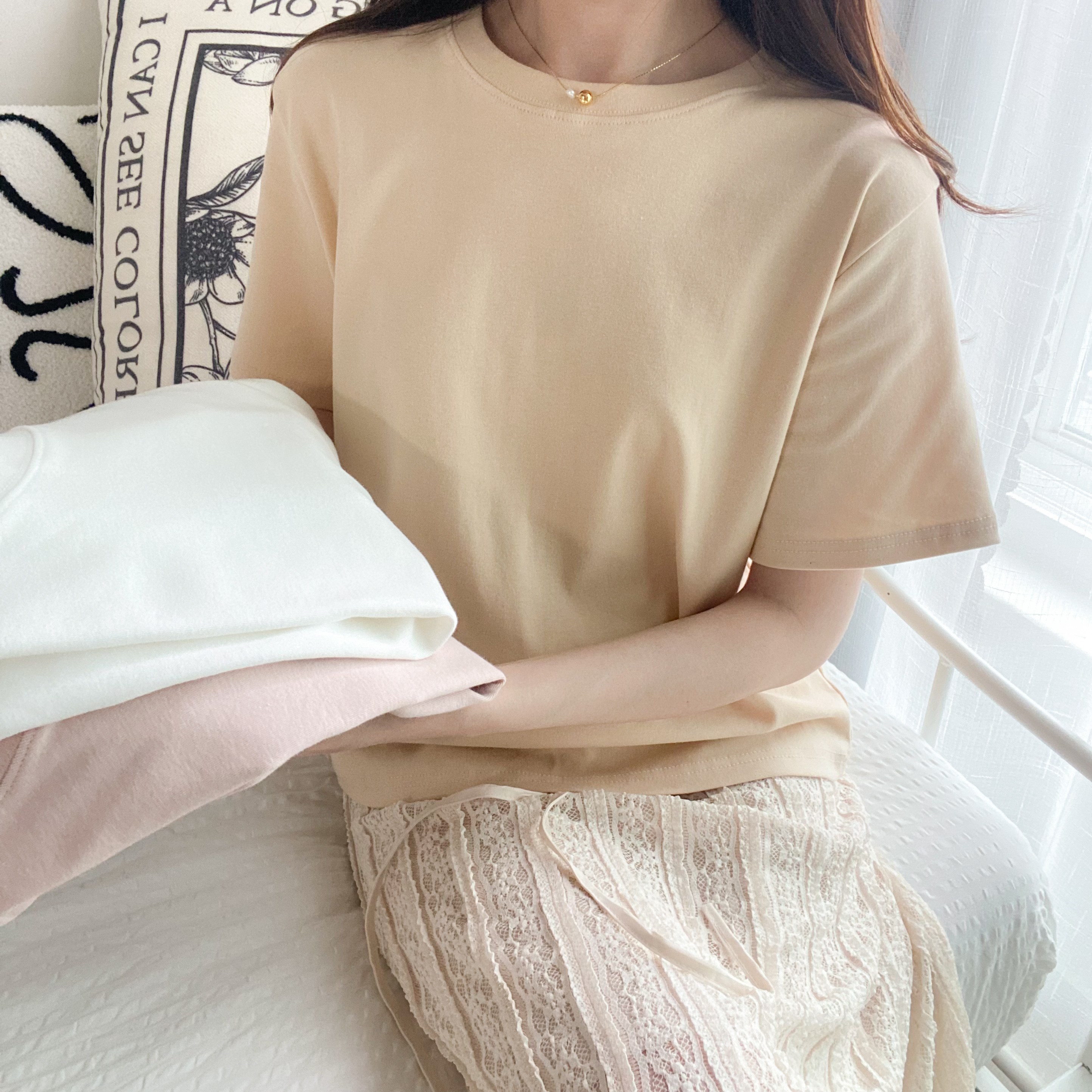 <自家設計系列>免打底basic tee