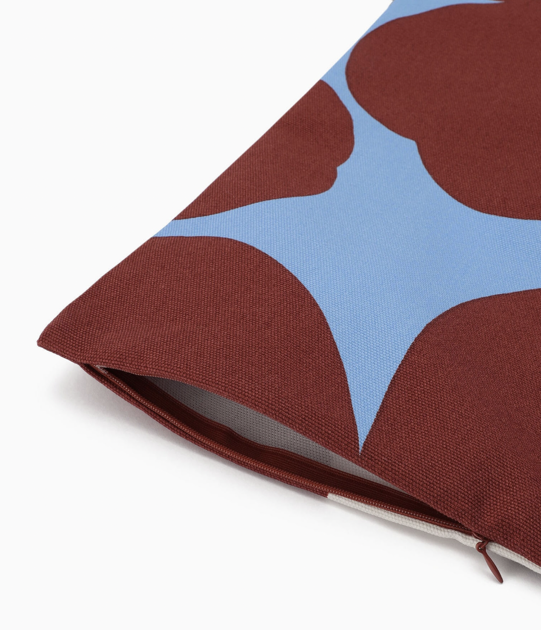 代購現貨 | Marimekko cushion cover | canvas fabric | Blue x Brown unikko