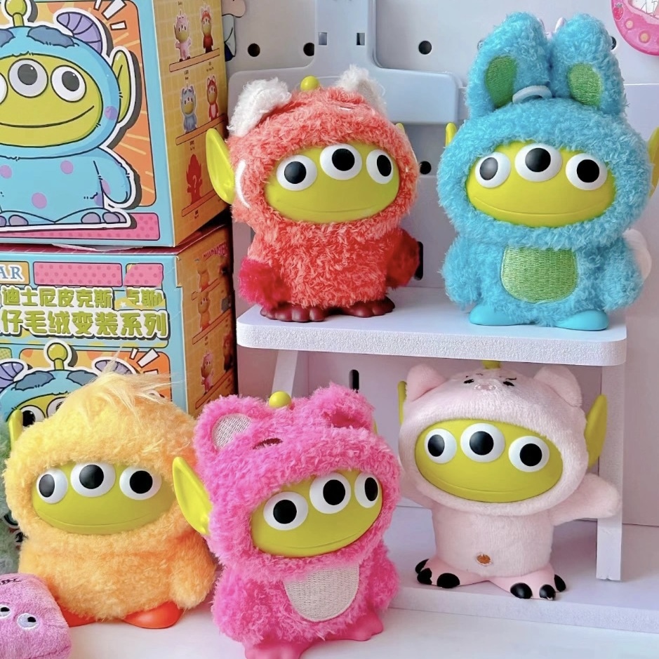代購 MGL TOYS 迪士尼 三眼怪 毛絨 變裝 公仔盲盒