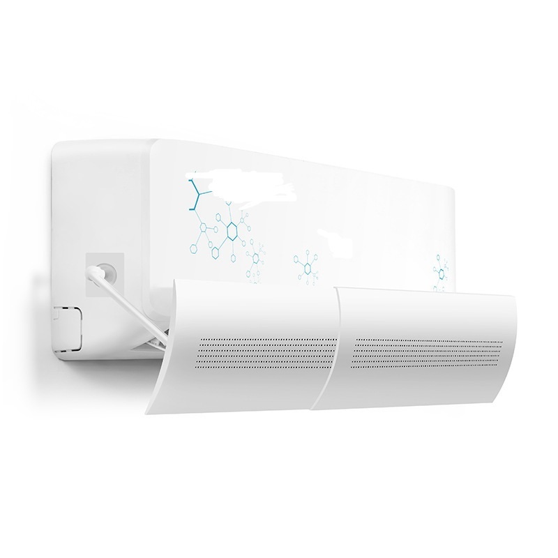 Korea JK new home retractable punch-free air conditioner windshield, anti-direct blowing air outlet windshield, wall-mounted air conditioner air-conditioning wind deflector (J0614)
