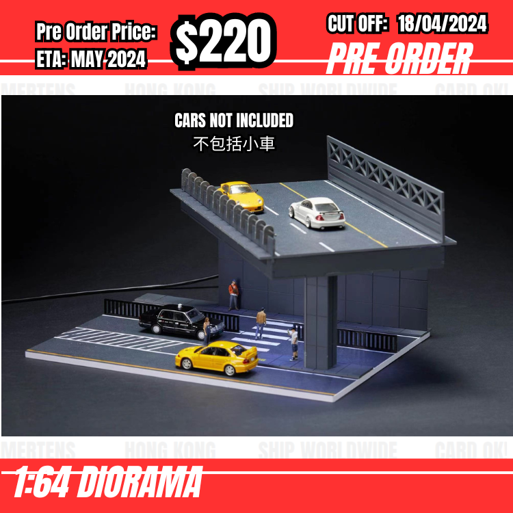 RS-$220 * You & Car * 1:64 Diorama - Overpass [OD08/04]