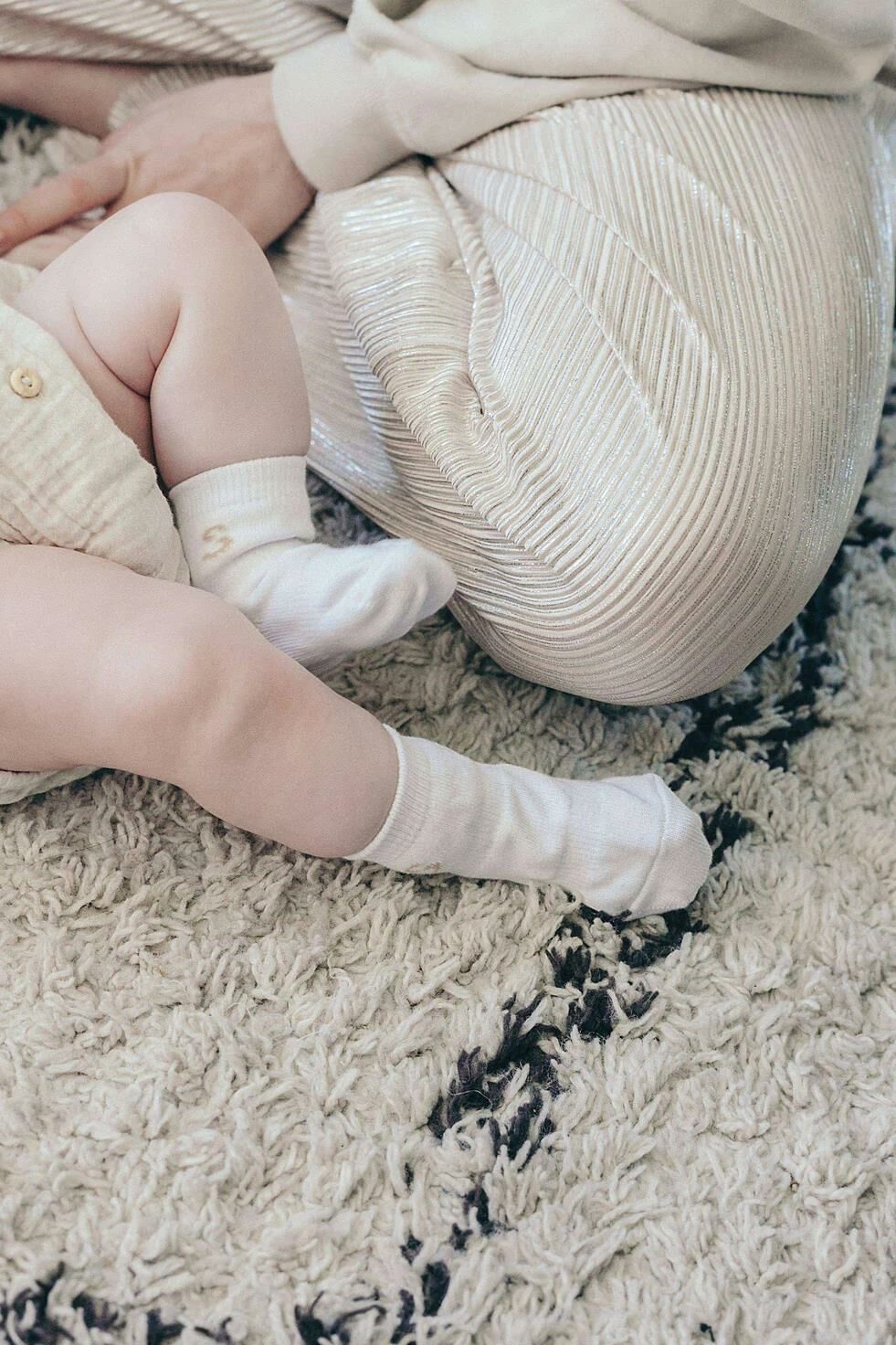 STUCKIES 防滑襪-White