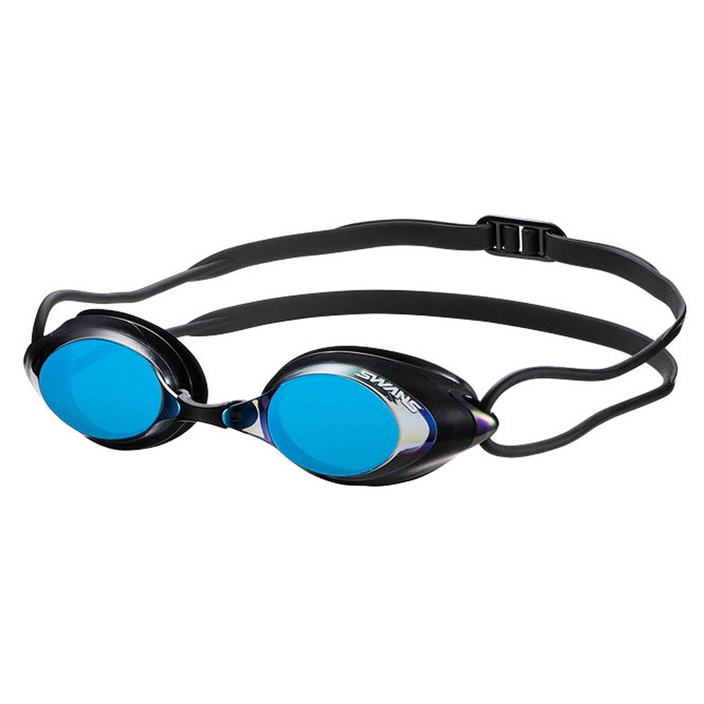 青少年／成人 SPXM-OP 競賽近視鍍膜泳鏡 - 黑灰