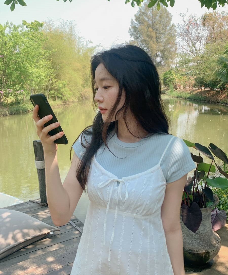 韓國Cherrykoko授權 漫悠情調羅紋修身短版上衣