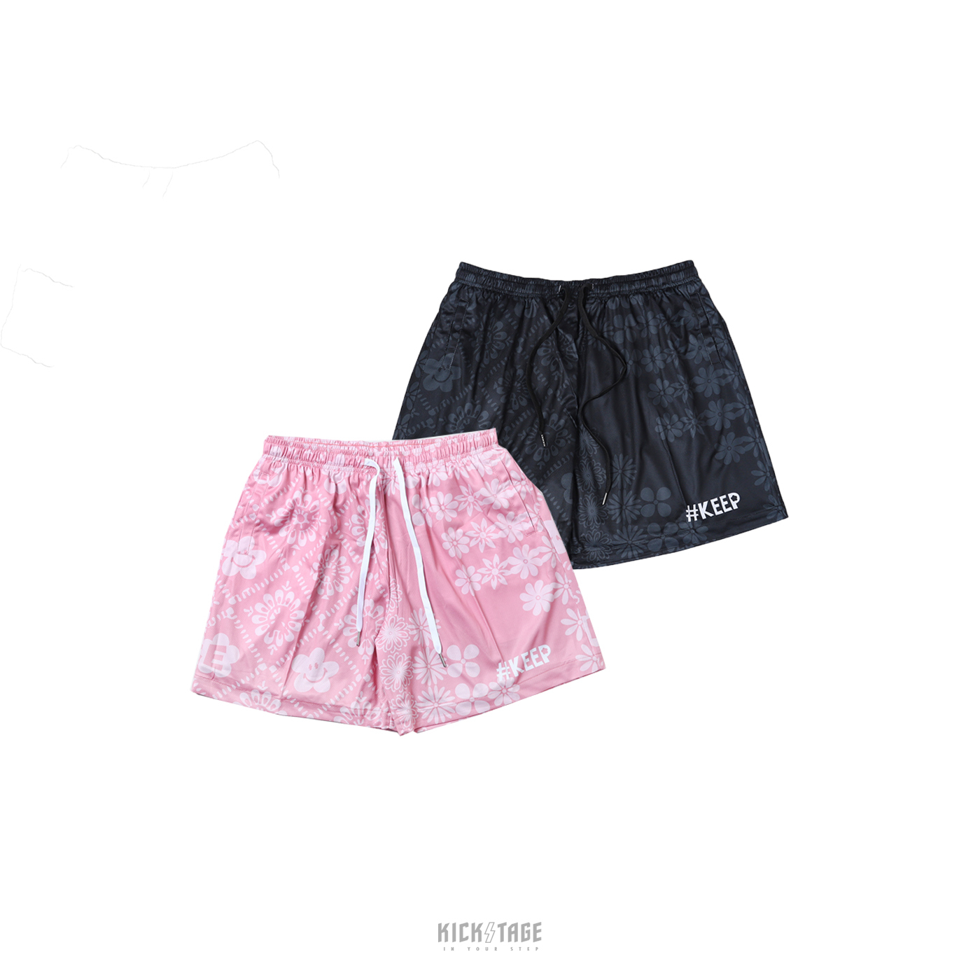 [售出無退換] #KEEP KIDS SHORTS 兒童款 童裝 閃電微笑 刺繡LOGO短褲- 抽繩海灘褲【KS80】/ 棉短褲【KS117】/ 變形蟲球褲【KS81】【KS123】/ 小花球褲【KS167】ABshorts