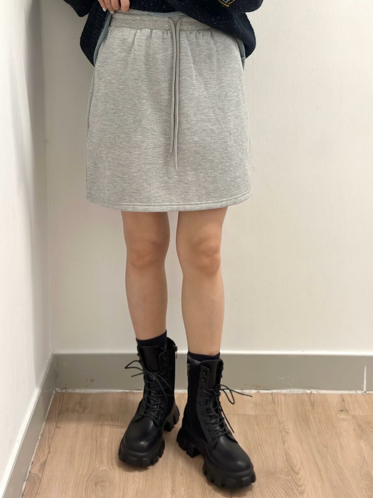 WC 抓毛外套+半身裙 SET