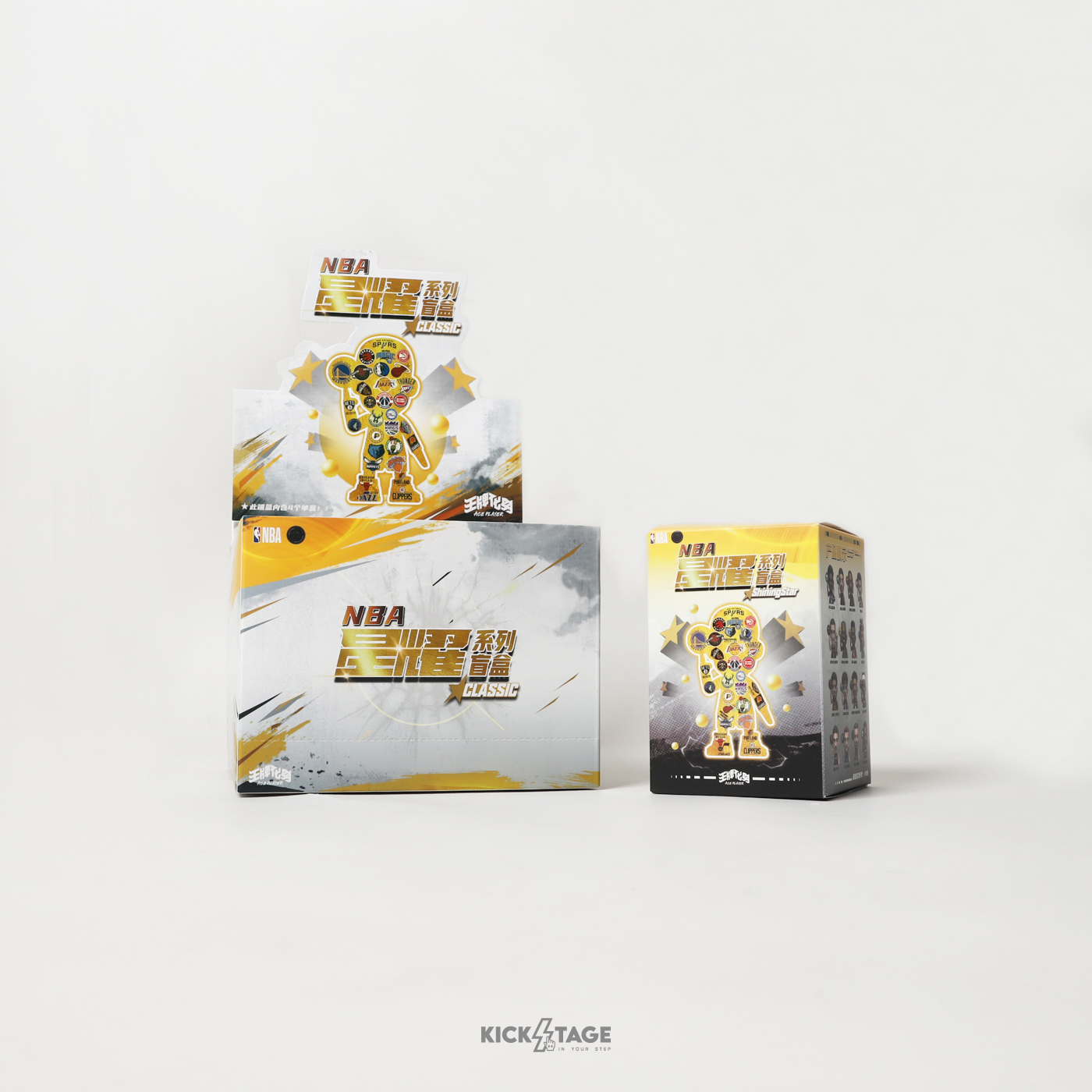 AcePlayer 王牌化身 盒抽公仔 NBA 星耀系列 JA1 TATUM LUKA LBJ 【APNBA-SS01P】 BOOK1