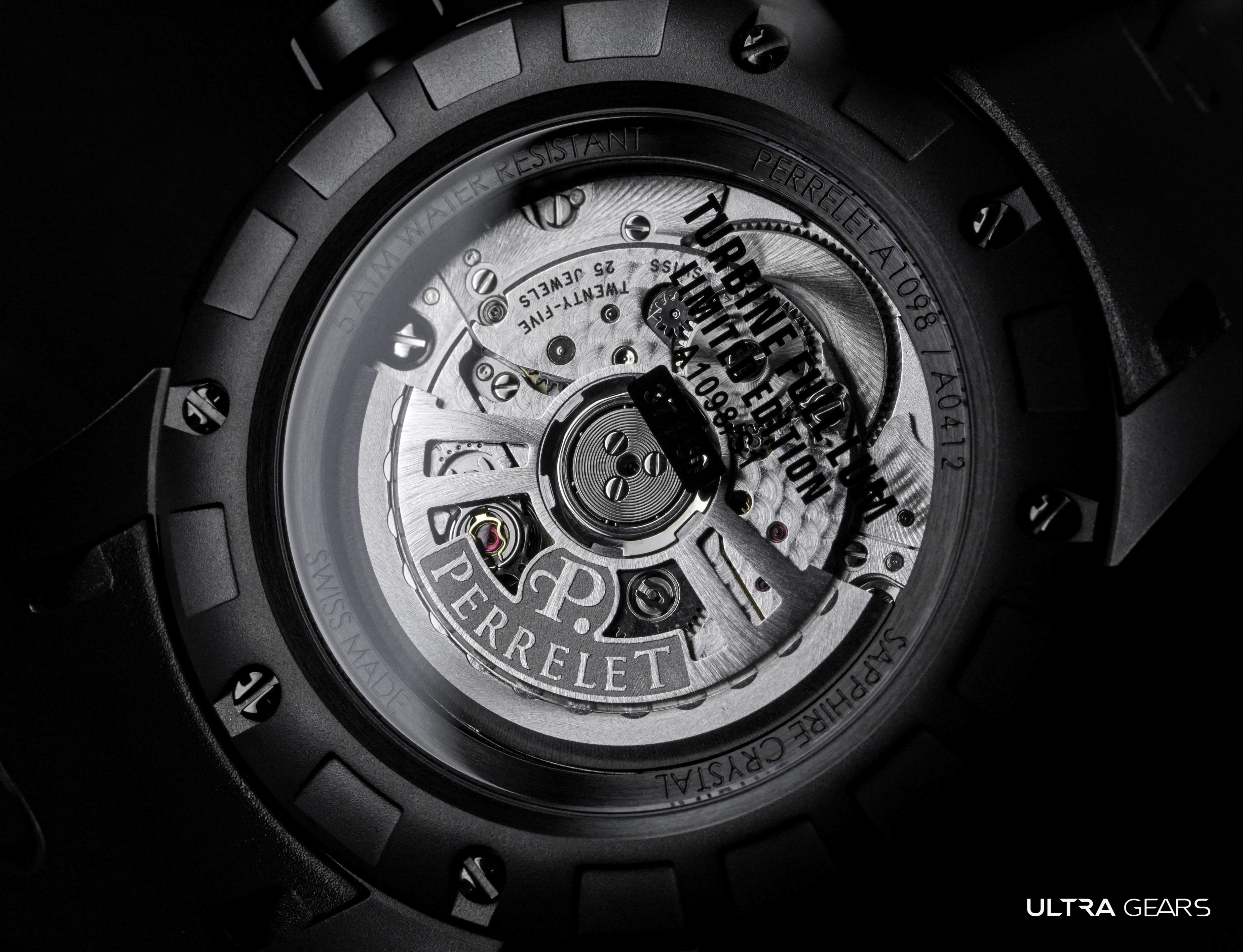 PERRELET 沛力錶 TURBINE FULL LUM LIMITED｜ A1098/S1