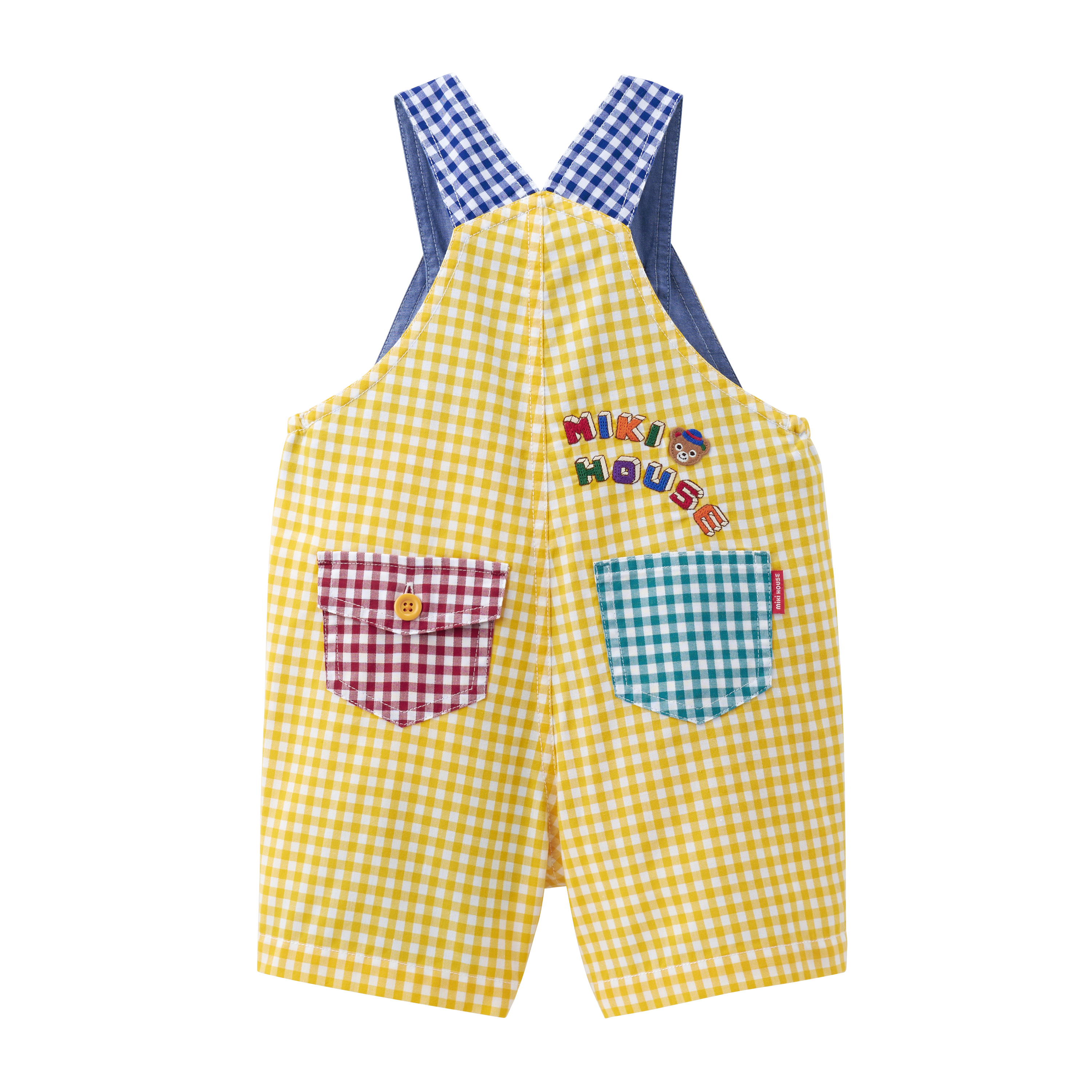 普奇熊恐龍五分吊帶褲-多色