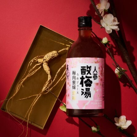 新登場⭐梅山濃縮人蔘酸梅湯-玻璃罐裝690g