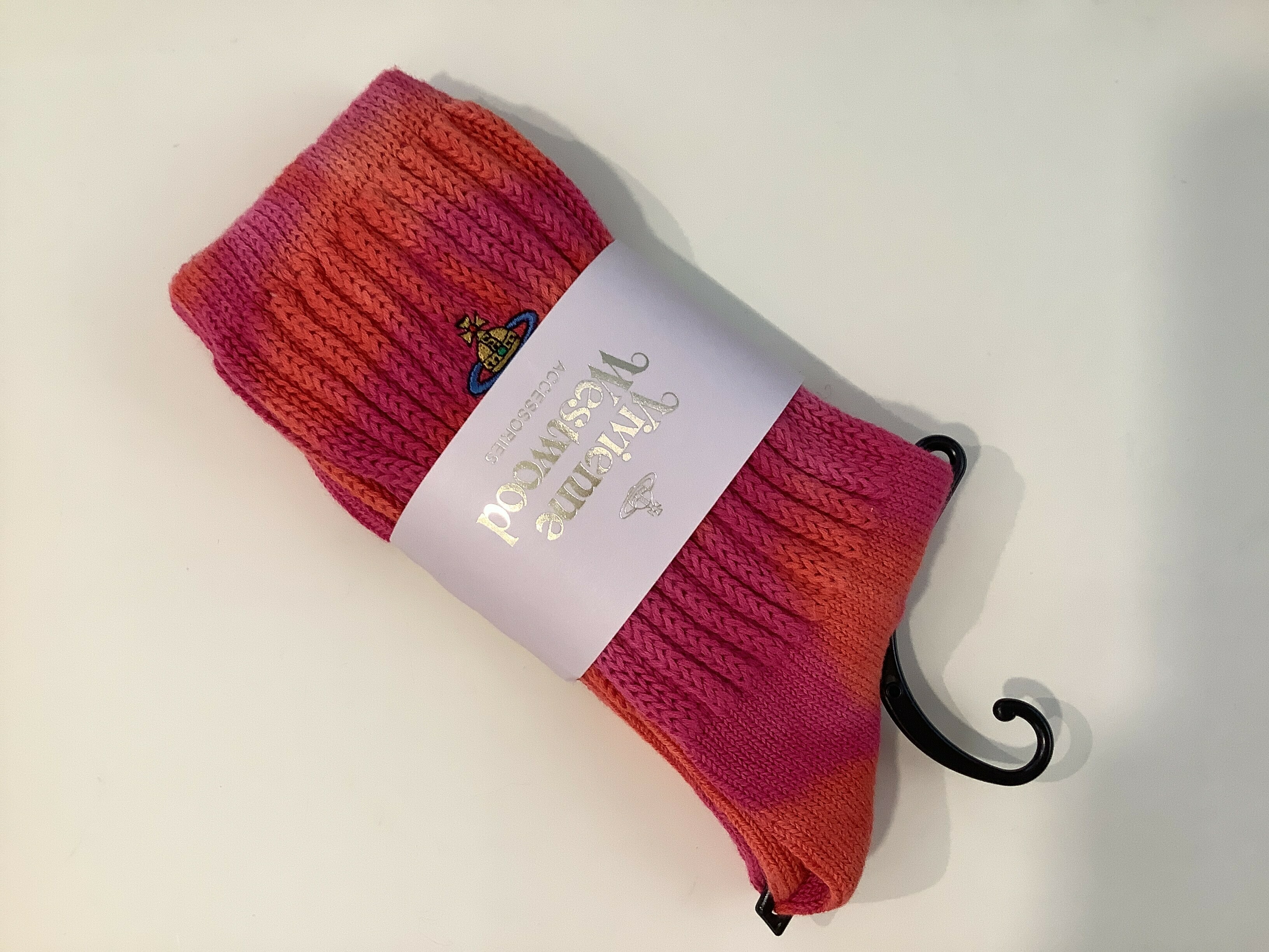 Westwood 雜染紅色襪