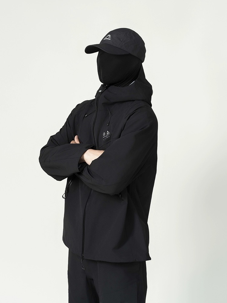 WHYWORKS X LMTWL 聯名三防壓膠衝鋒衣戶外健行機能防水透濕外套