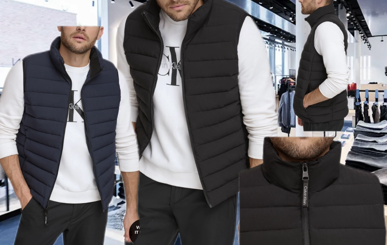 【預購】Calvin Klein K040706 夾棉背心（男裝）