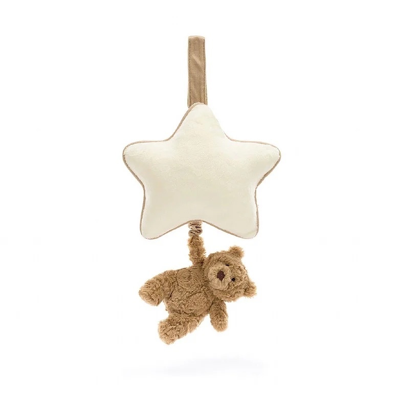 JELLYCAT Bartholomew Bear Musical Pull