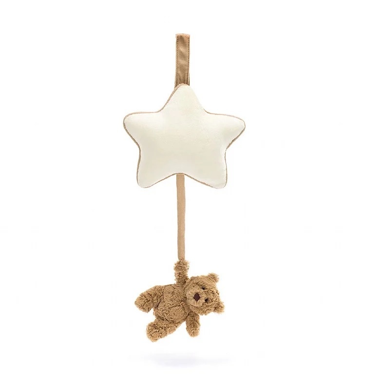 JELLYCAT Bartholomew Bear Musical Pull