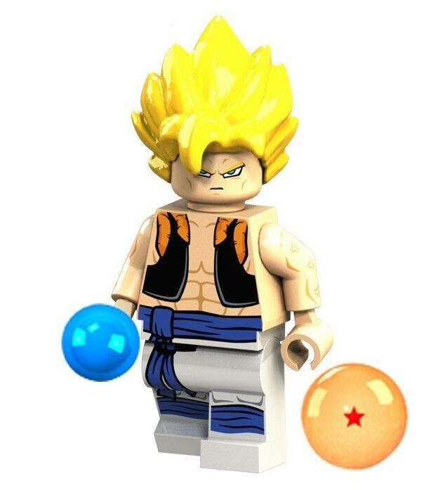 Gotenks Dragon Ball Minifigures Minifigs Fit Lego XP021
