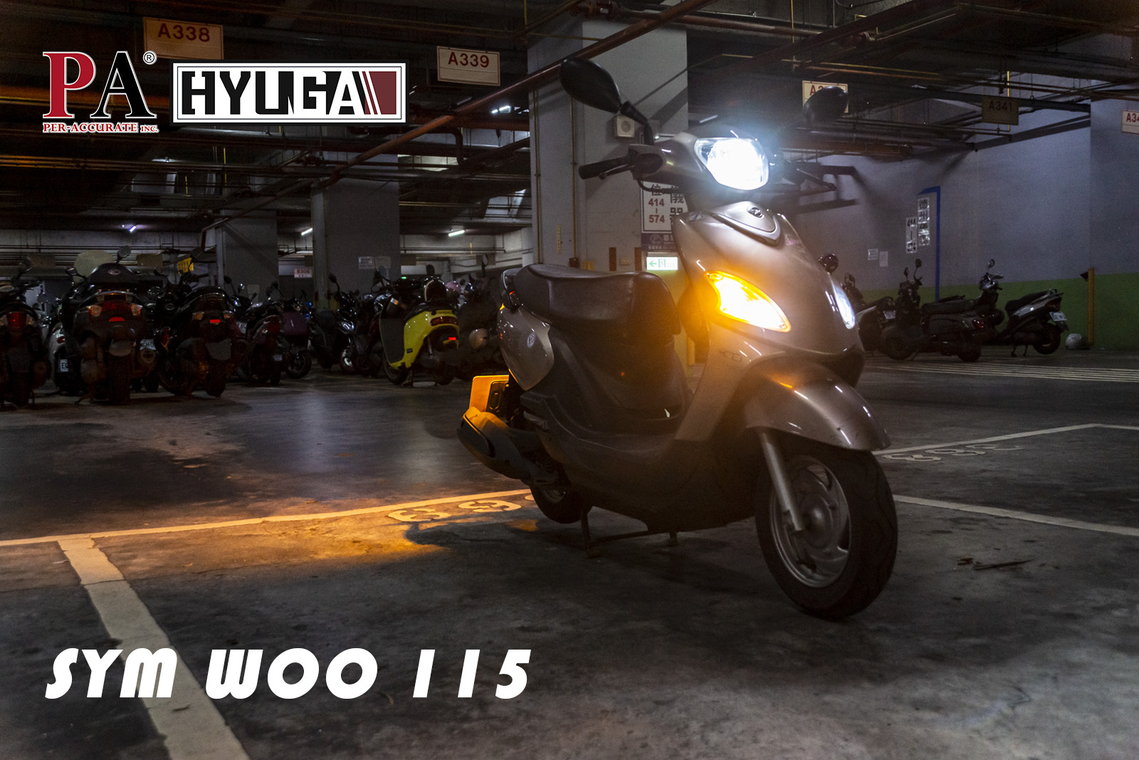 SYM Woo 全車LED套餐｜LED大燈 小燈 煞車燈 方向燈 車牌燈