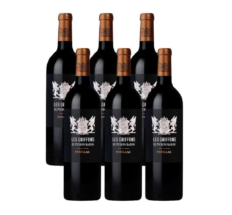Les Griffons de Pichon Baron 2014 (RP92) - 6 Bottle Pack
