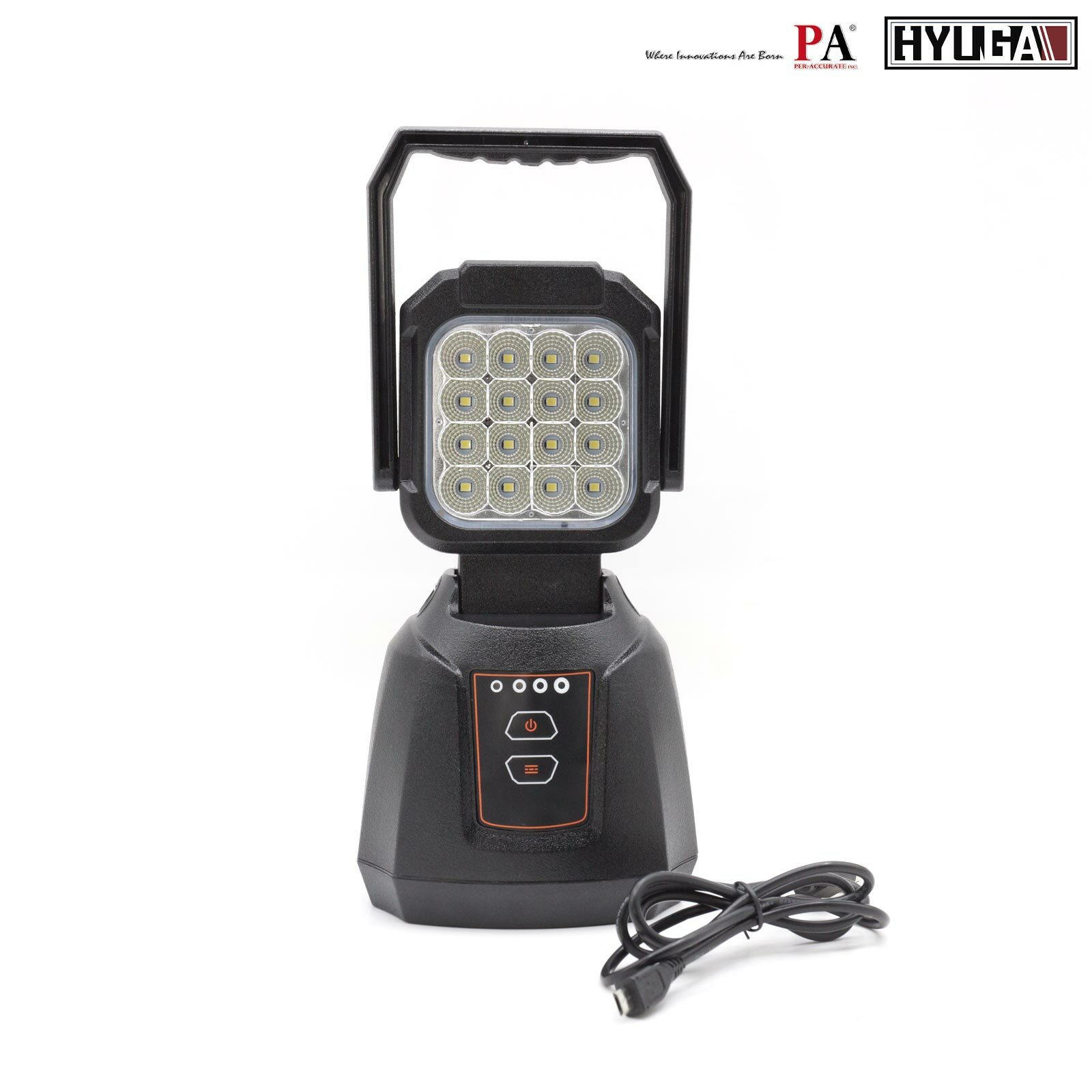 【升級版3.0】手提工作燈 工業照明 檢修燈 地攤燈 釣魚照明 緊急照明 磁吸底座 USB充電式【PA LED】