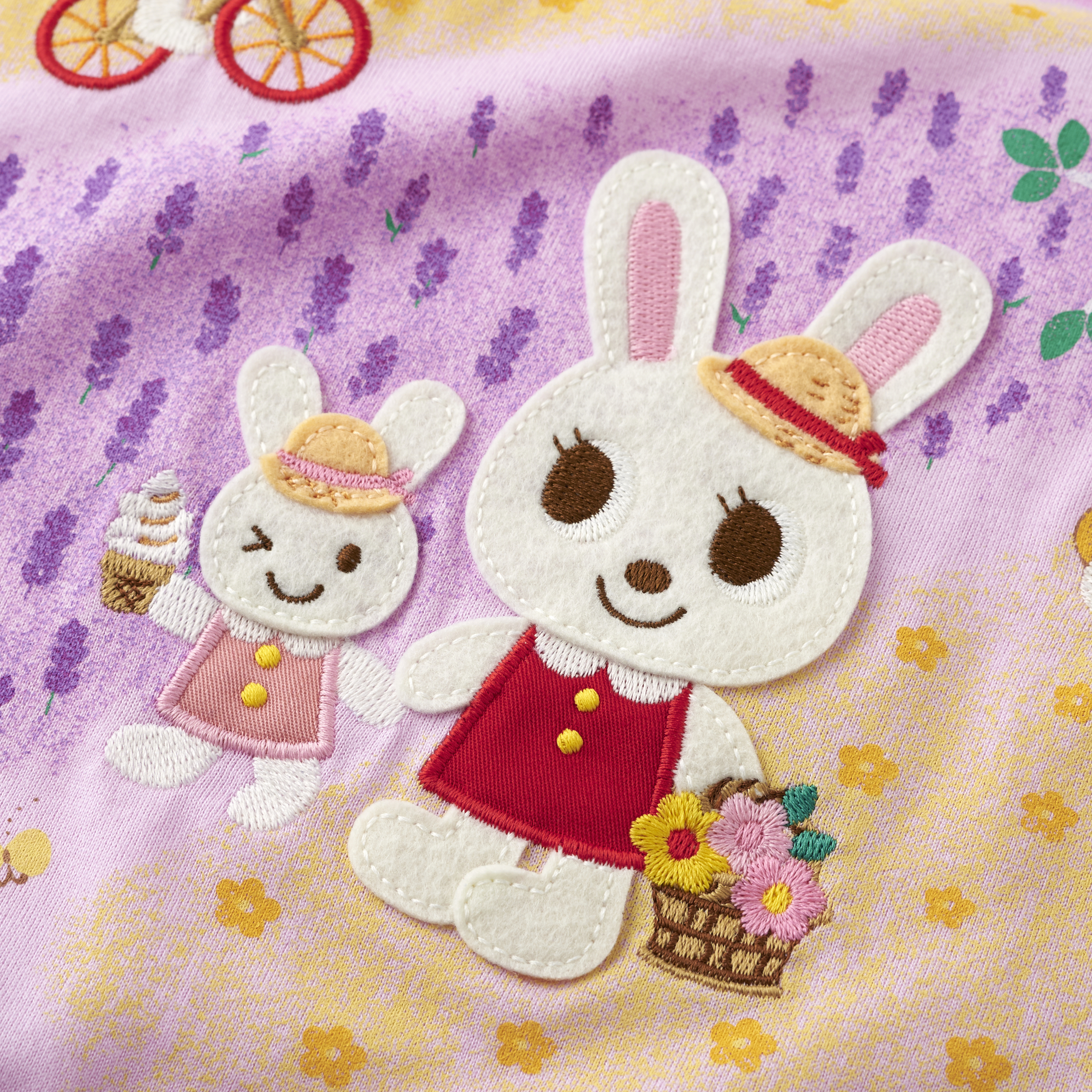 【環遊日本系列】舞颯兔北海道短袖T恤-淡紫