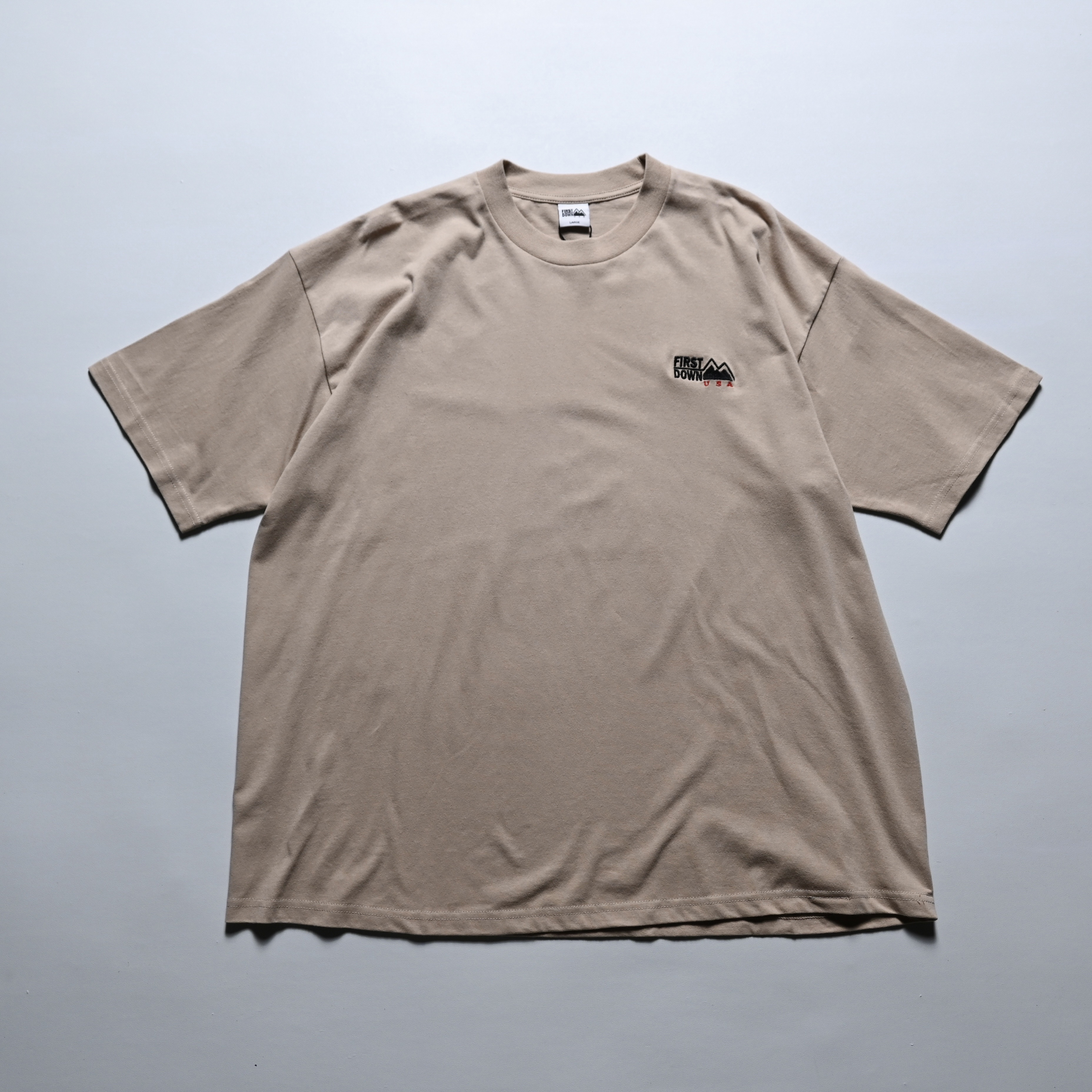 First Down USA Logo S/S Tee Cotton Jersey