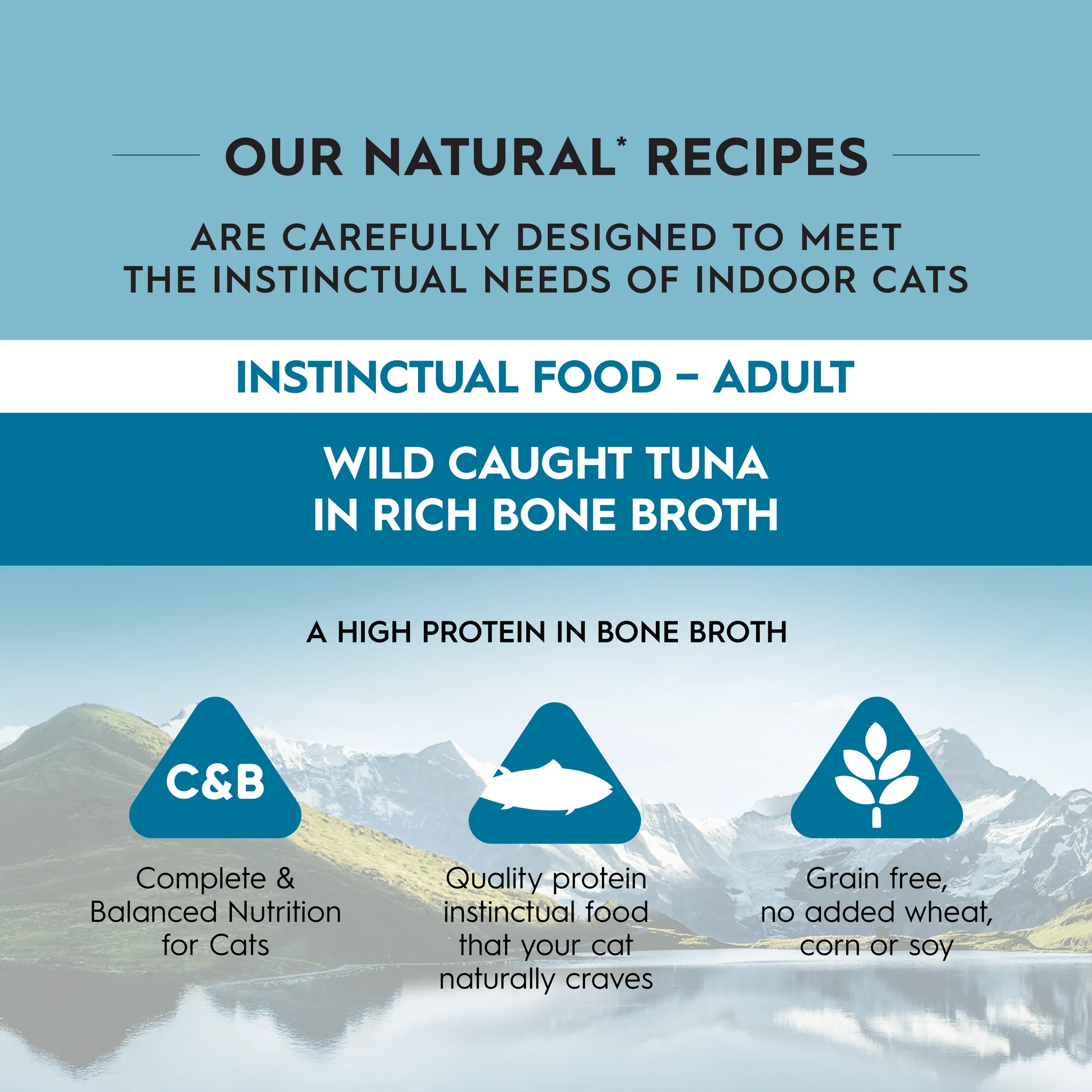 Trilogy™ 奇境 野生吞拿魚肉絲高湯主食罐 85g