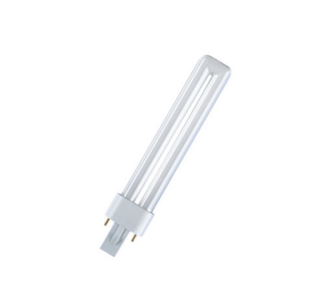 歐司朗 DULUX S 9W 插腳式熒光燈（S 型）