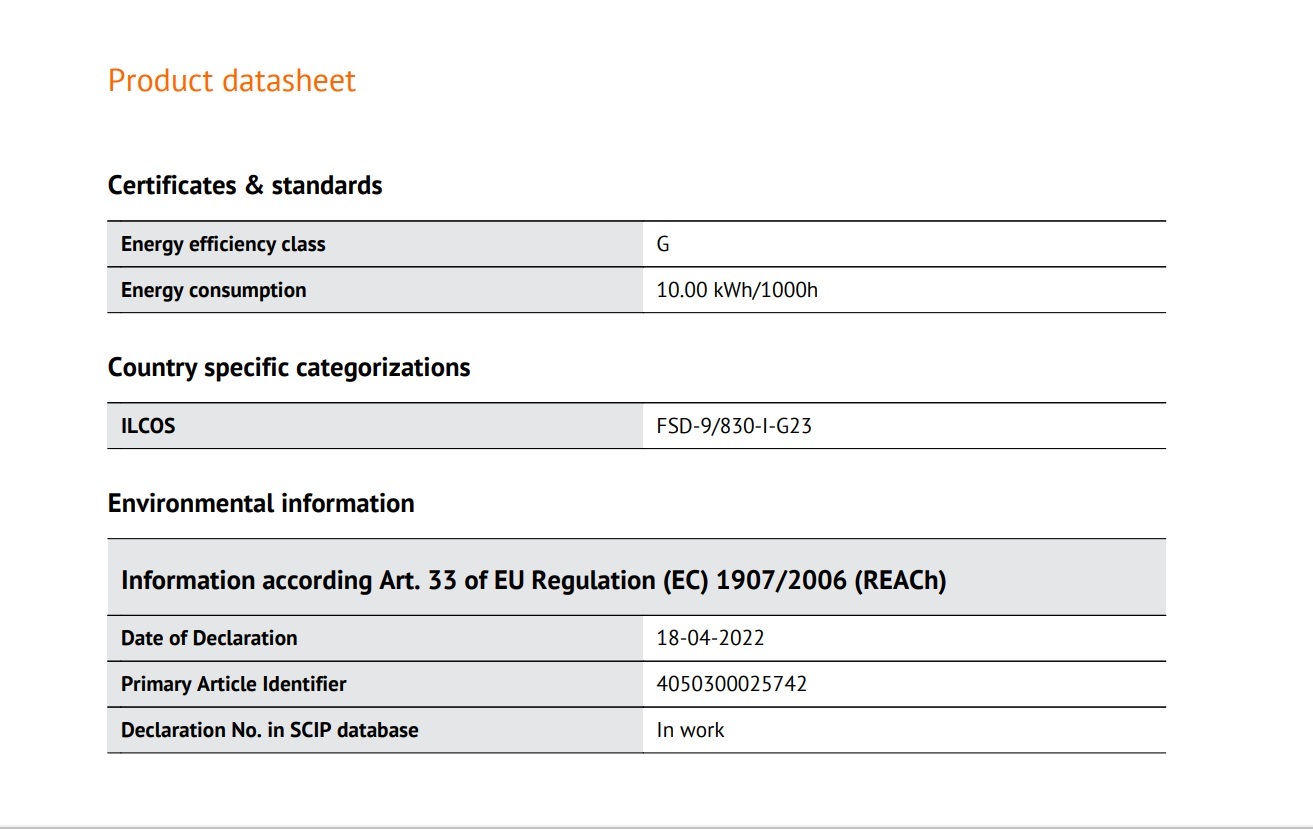 歐司朗 DULUX S 9W 插腳式熒光燈（S 型）