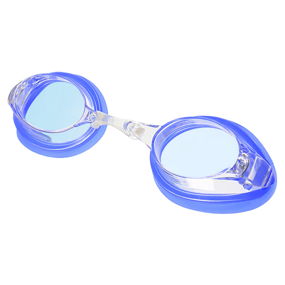 中童競賽訓練近視泳鏡 - 藍