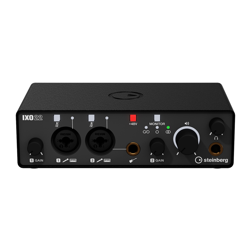 Steinberg IXO22 黑/白｜USB-C錄音介面