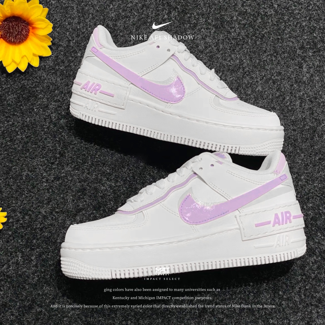 Nike Air Force 1 Low Shadow 淺紫白 FN6335-102