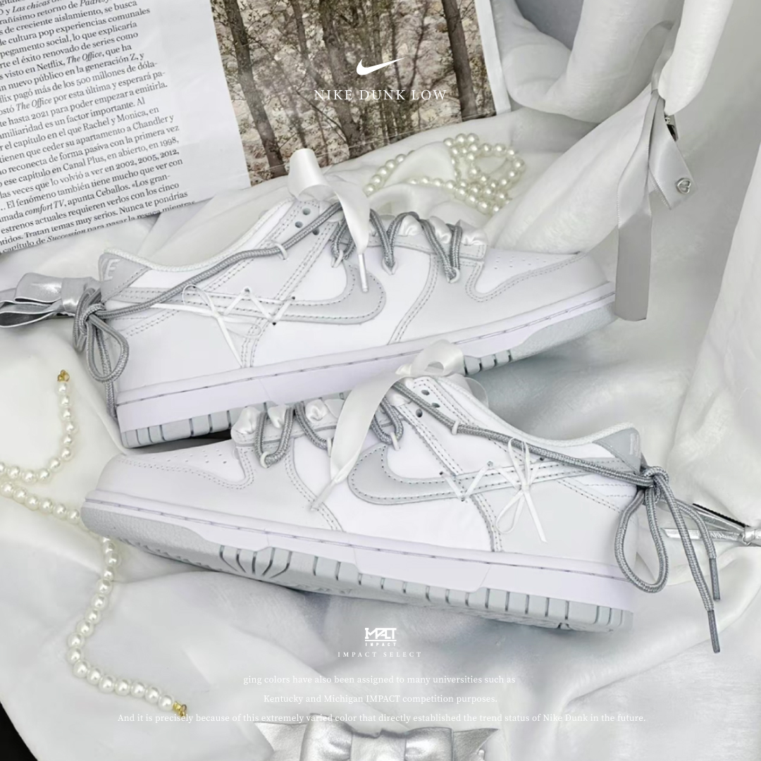【訂製款】Nike Dunk Low 輕銀芭蕾