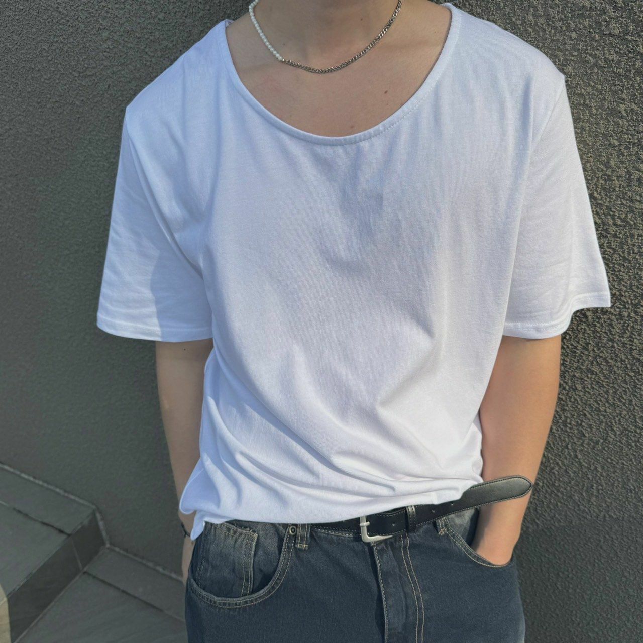 淨色短袖Tee BY ATTENTION-167T