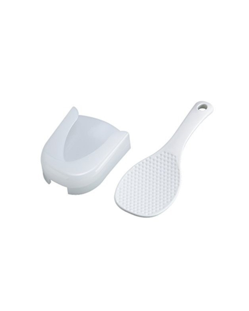 日本 INOMATA 吸盤附盒飯勺