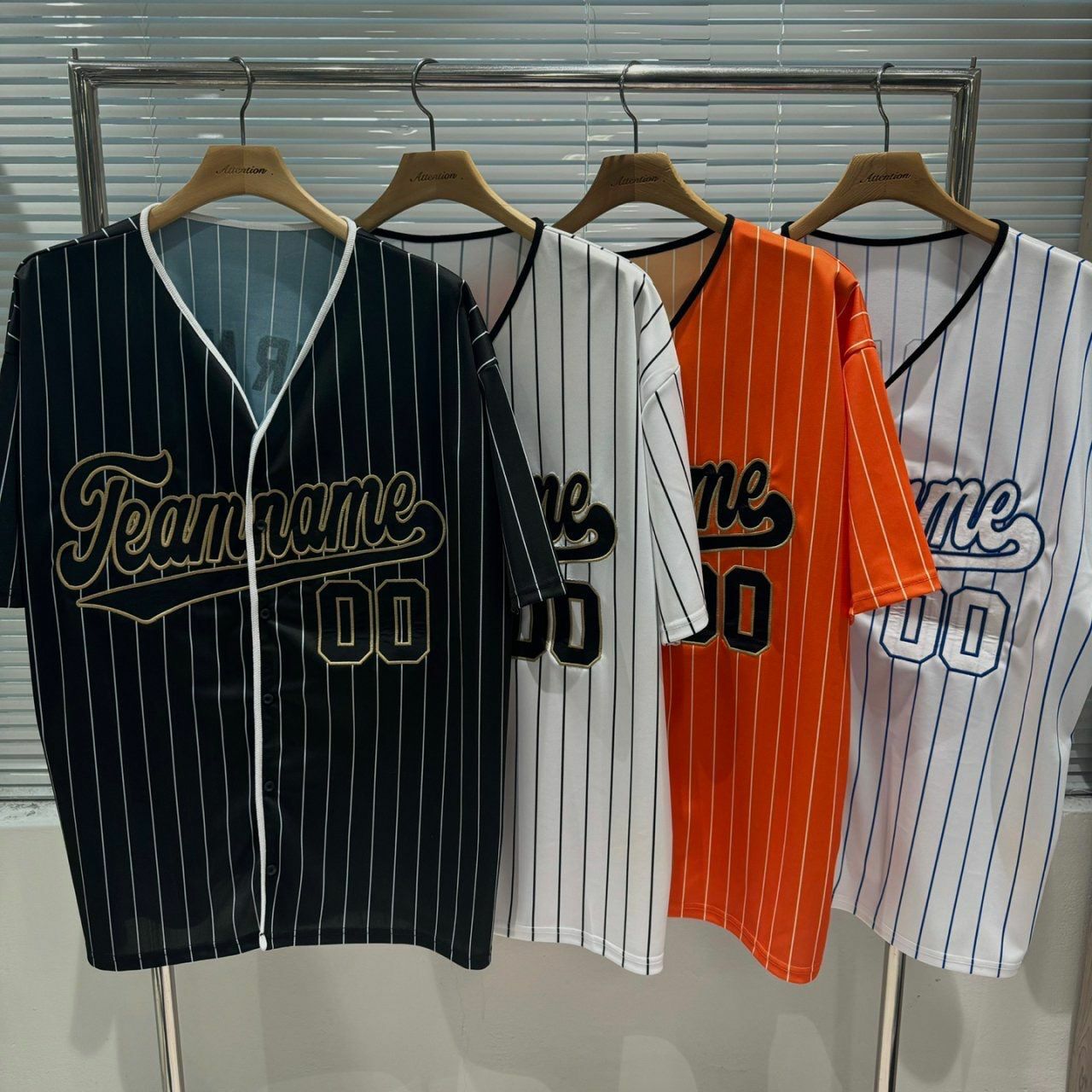 棒球短袖Tee BY ATTENTION-168JK