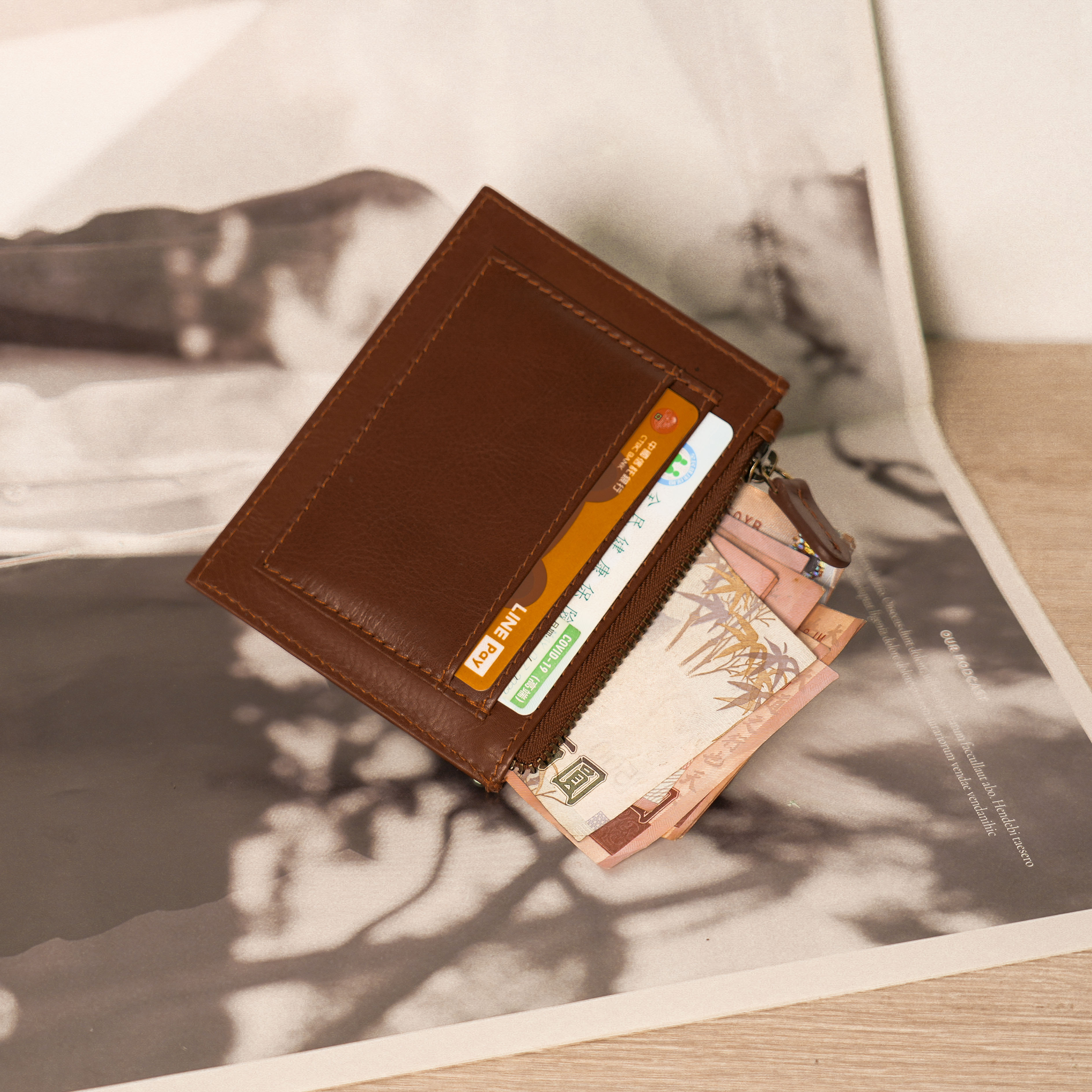 超薄硬式卡片夾-四色(075225)