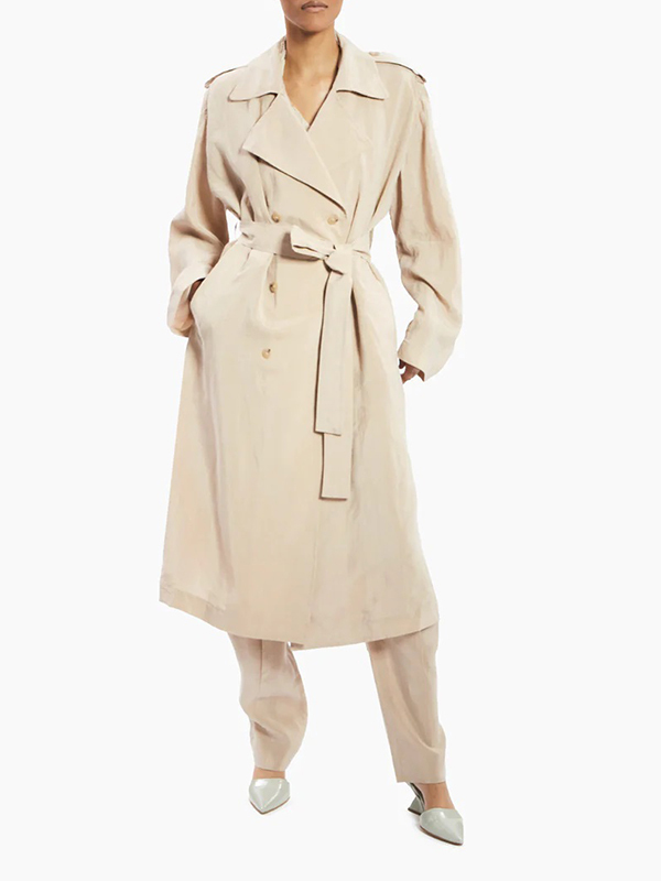 MALLONI 尖頭造型跟涼鞋