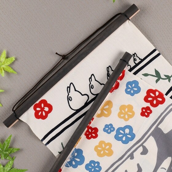 日本職人注染布掛桿 櫻花木