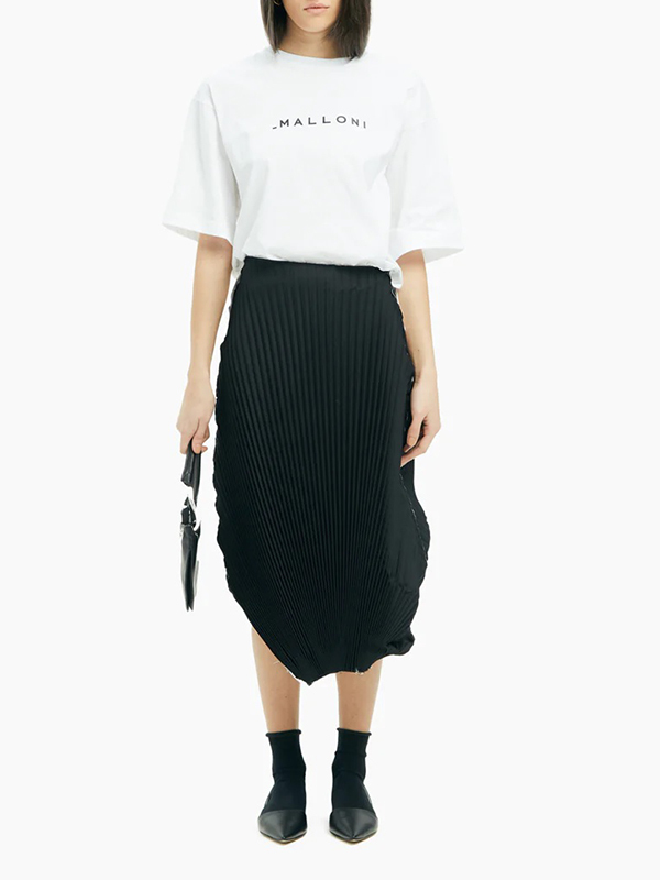 MALLONI 尖頭平底鞋(黑)