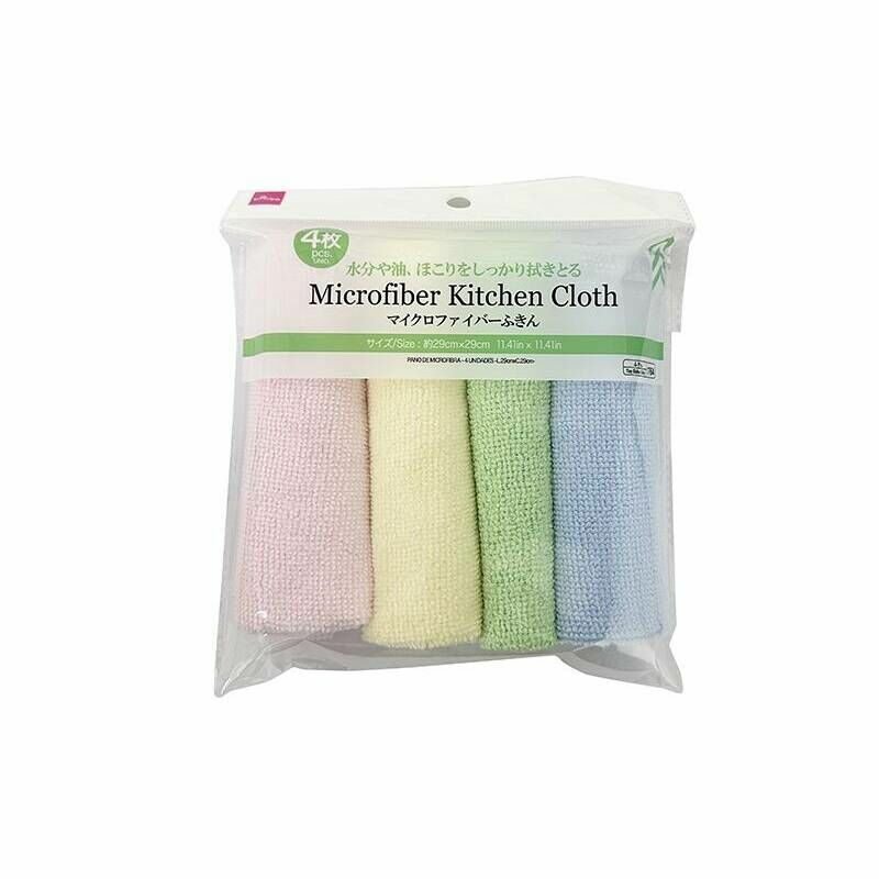 超細纖維抹布/29x29cm 4入