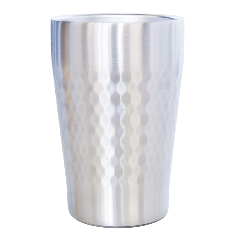 真空雙層不鏽鋼杯/鎚紋 290ml